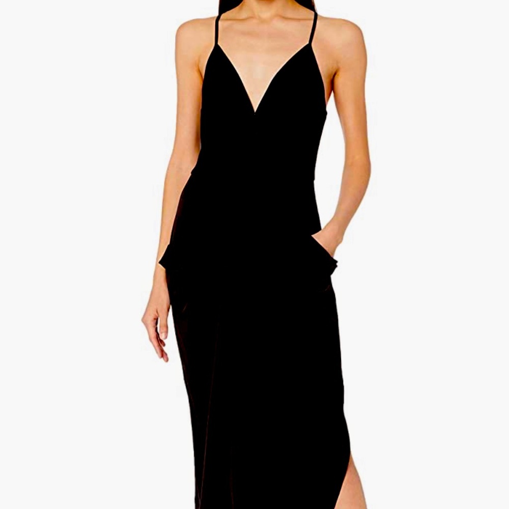 NWOT BCBG black cocktail dress